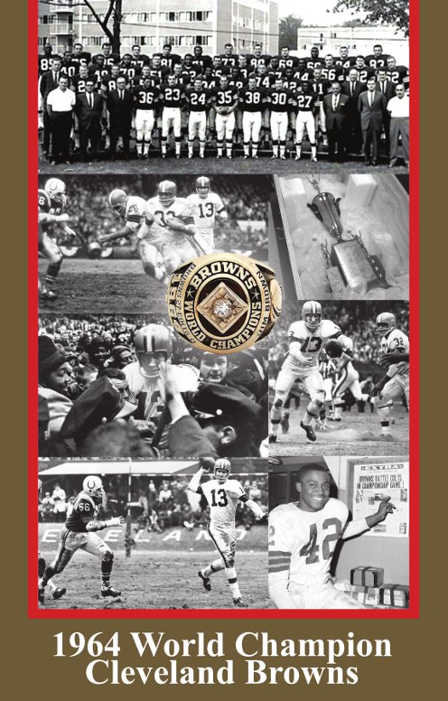  1964 NFL World Champions Cleveland Browns
