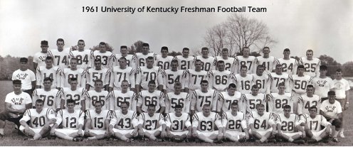 1961 University of Kentucky Freshman Football Team