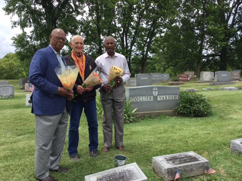 Ernie Green, Dick Safrath and Paul Warfield