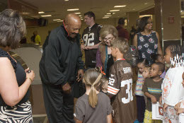 Jim Brown at Lexington, KY airport